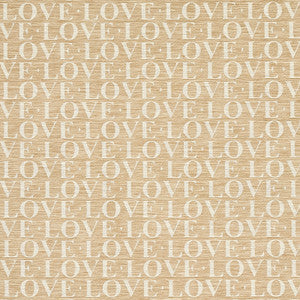 Schumacher Fabric A Love Supreme Natural 80040