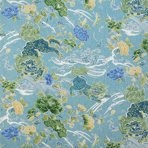 Brunschwig & Fils Fabric Shishi Turquoise