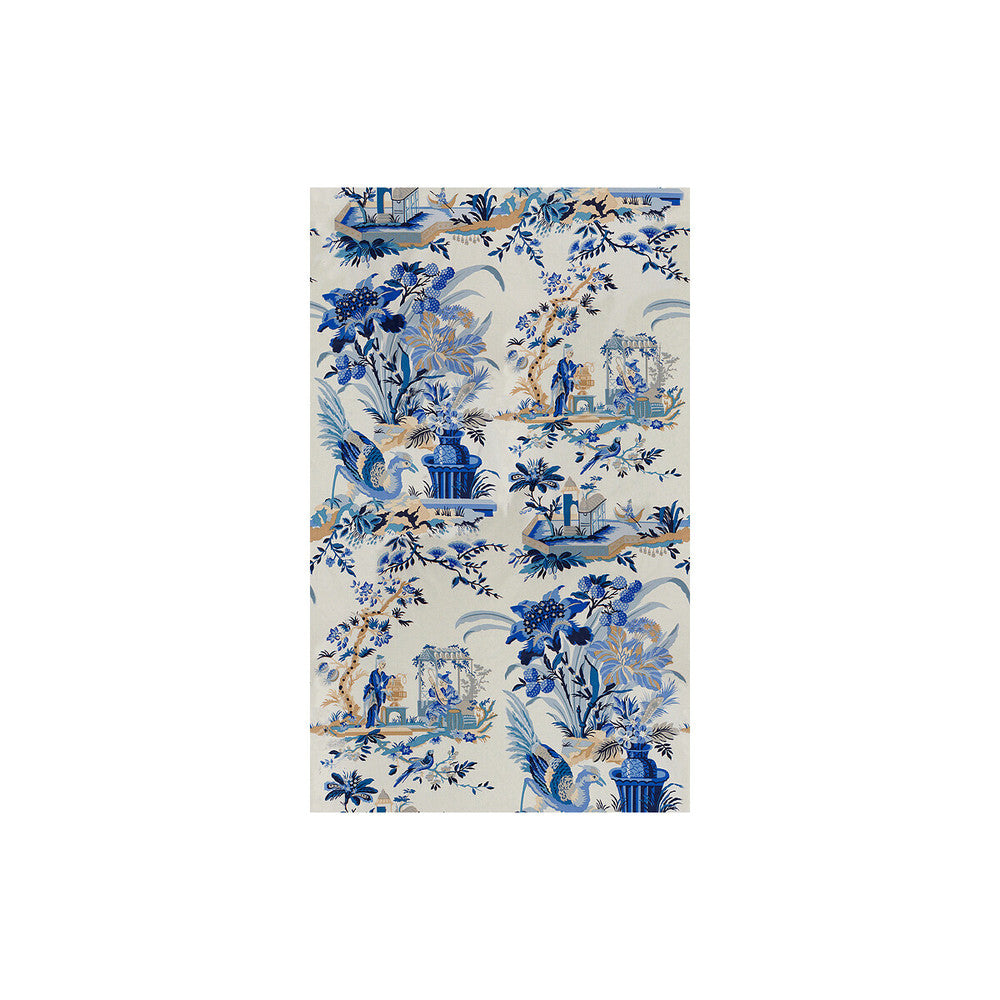 Le Lac Blue/White by Brunschwig & Fils Fabric Brunschwig & Fils Fabric Le Lac Blue/WhiteFabric LE JARDIN CHINOIS COTTON - 100% United States </p><p>Repeat: H: 50, V: 81 50 - Fabric Carolina -