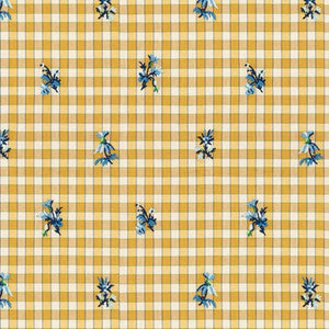 Brunschwig & Fils Fabric La Seyne Fleuri Sunflower
