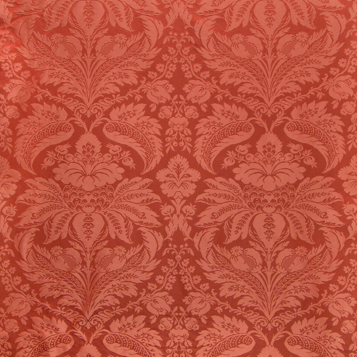 Damask Pierre Pepper Red by Brunschwig & Fils Fabric Brunschwig & Fils Fabric Damask Pierre Pepper RedFabric B&F SHOWROOM EXCLUSIVE 2019 COTTON - 70%;SILK - 30% France </p><p>Repeat: H: 25.5, V: 31 51 - Fabric Carolina -
