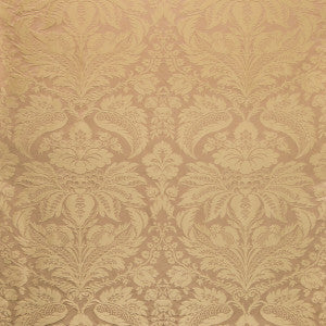 Brunschwig & Fils Fabric Damask Pierre Wheat