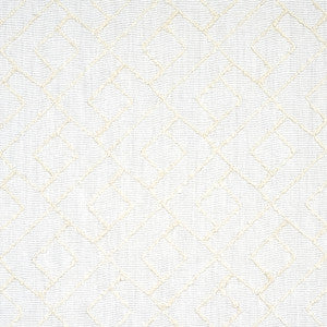 Schumacher Fabric Durant Embroidery Ivory 80131