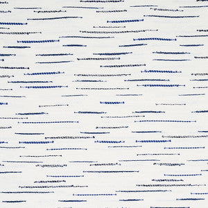 Schumacher Fabric Leland Stripe Blue 80141