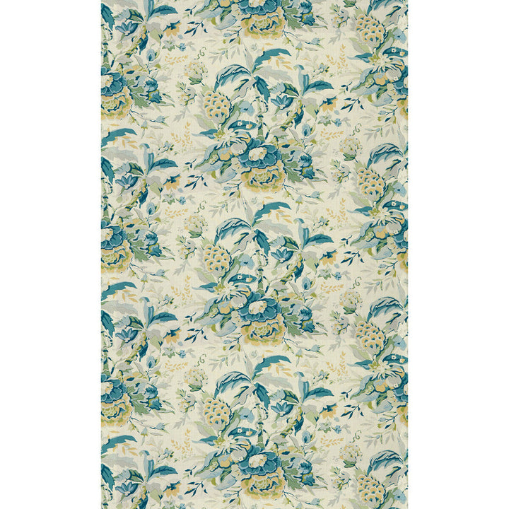 Horseshoe Bay Aqua/Green by Brunschwig & Fils Fabric Brunschwig & Fils Fabric Horseshoe Bay Aqua/GreenFabric LES TROPIQUES LINEN - 100% United Kingdom </p><p>Repeat: H: 53, V: 26.5 20.685 - Fabric Carolina -