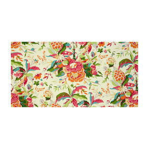 Brunschwig & Fils Fabric Horseshoe Bay Pink/Orange