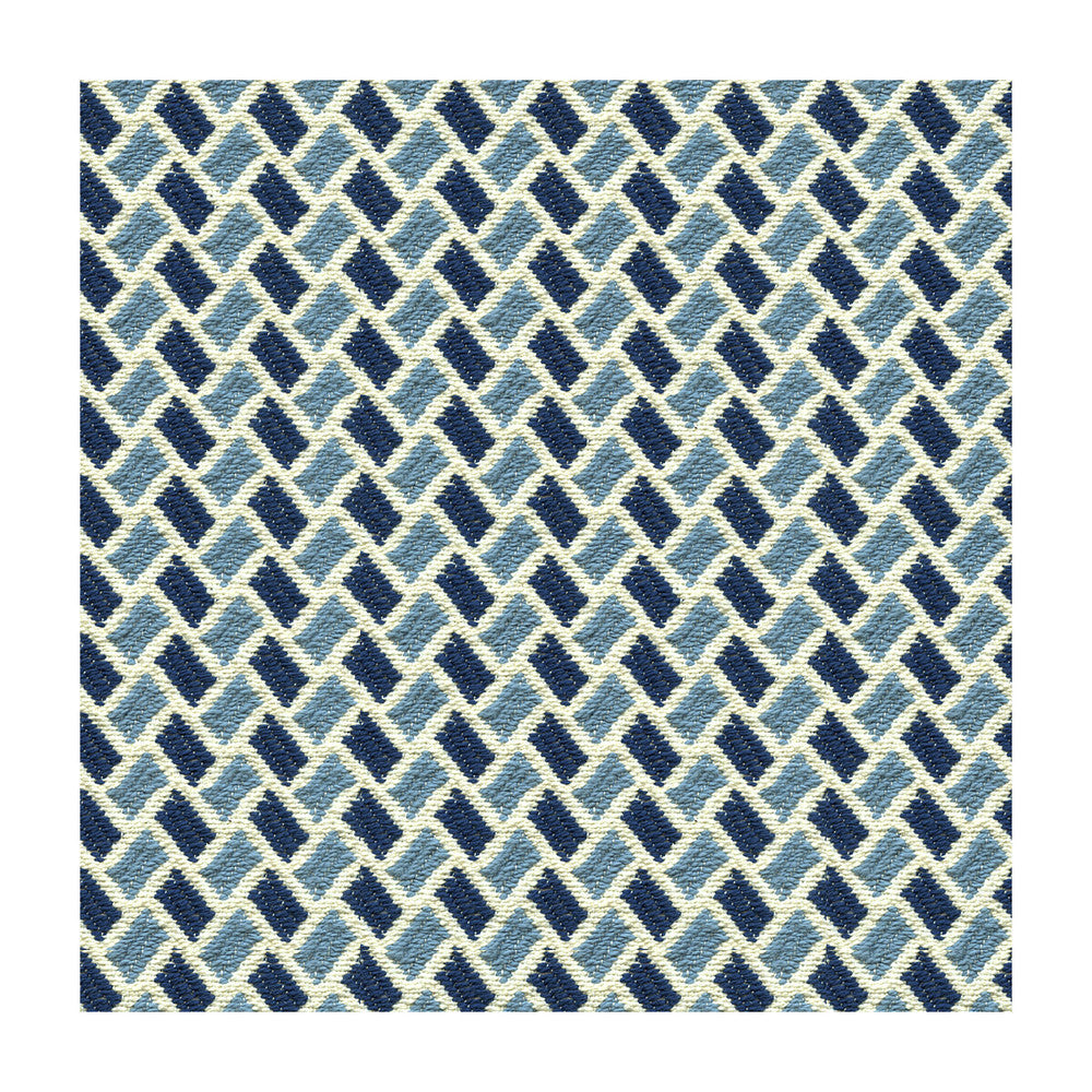 New Briquetage Sky/Indigo by Brunschwig & Fils Fabric Brunschwig & Fils Fabric New Briquetage Sky/IndigoFabric LES TROPIQUES COTTON - 100% United States </p><p>Repeat: H: 0.875, V: 0.688 51.75 - Fabric Carolina -