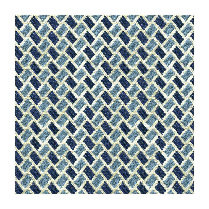 New Briquetage Sky/Indigo by Brunschwig & Fils Fabric Brunschwig & Fils Fabric New Briquetage Sky/IndigoFabric LES TROPIQUES COTTON - 100% United States </p><p>Repeat: H: 0.875, V: 0.688 51.75 - Fabric Carolina -