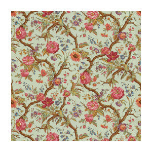 Brunschwig & Fils Fabric Arbre Fleuri Ciel