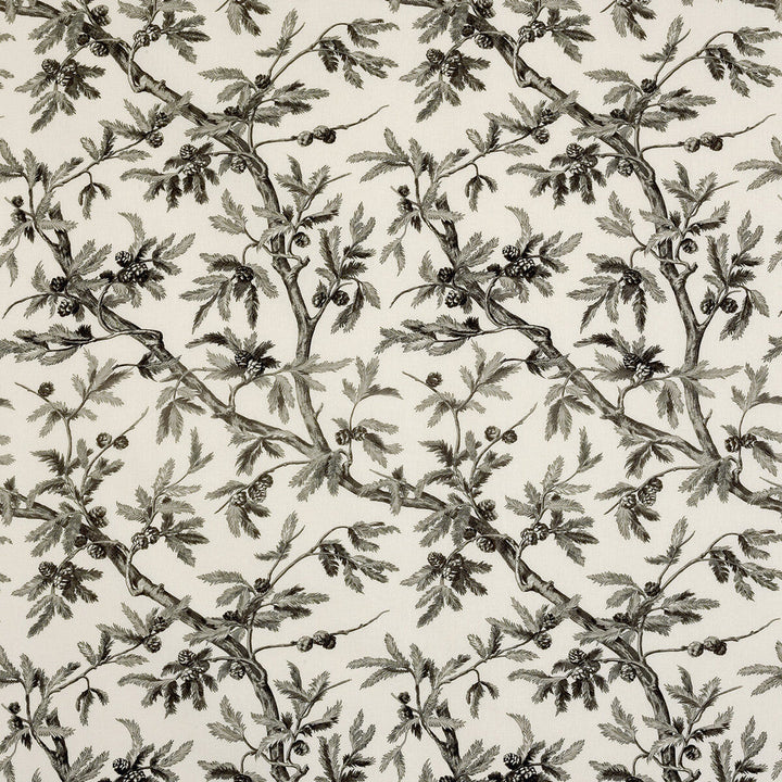 Branches De Pin Beigegrey by Brunschwig & Fils Fabric Brunschwig & Fils Fabric Branches De Pin BeigegreyFabric MADELEINE CASTAING COTTON - 100% France </p><p>Repeat: H: 27.56, V: 35.43 55.11 - Fabric Carolina -