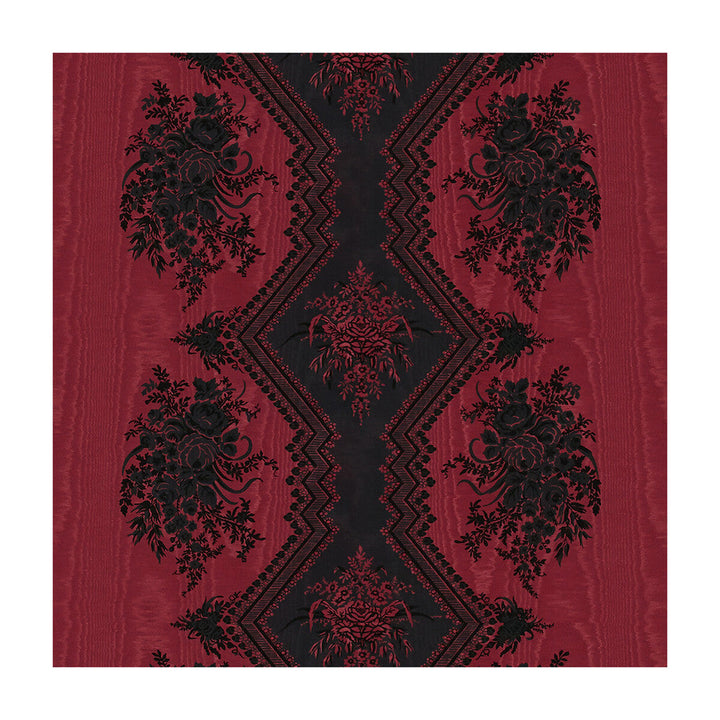 Coppelia Moire Rouge by Brunschwig & Fils Fabric Brunschwig & Fils Fabric Coppelia Moire RougeFabric MADELEINE CASTAING COTTON - 53%;VISCOSE - 47% France </p><p>Repeat: H: 24.41, V: 11.81 51.18 - Fabric Carolina -
