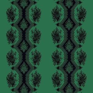 Brunschwig & Fils Fabric Coppelia Satin Emerald