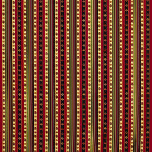 Brunschwig & Fils Fabric Rayure Percale Rouge