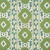 Brunschwig & Fils Fabric Varkala Print Teal/Green