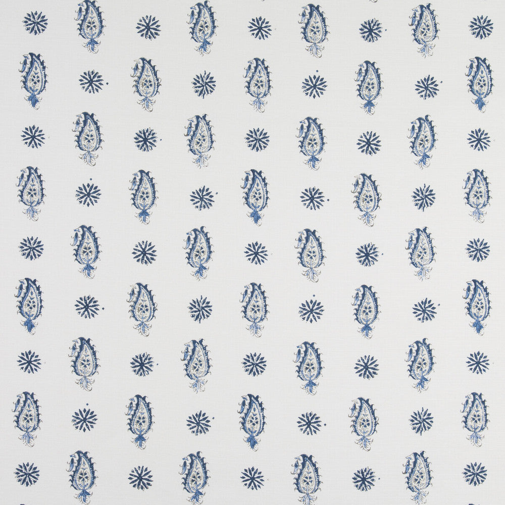 Onam Paisley Indigo by Brunschwig & Fils Fabric Brunschwig & Fils Fabric Onam Paisley IndigoFabric LINEN - 62%;COTTON - 28%;NYLON - 10% United Kingdom </p><p>Repeat: H: 13, V: 12.5 52 - Fabric Carolina -