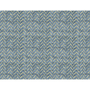 Brunschwig & Fils Fabric Mottaret Chenille Blue