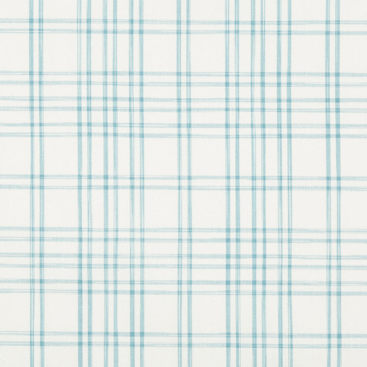 Banon Plaid Turquoise by Brunschwig & Fils Fabric Brunschwig & Fils Fabric Banon Plaid TurquoiseFabric DURANCE COTTON - 100% India </p><p>Repeat: H: 6.5, V: 7.25 53 - Fabric Carolina -