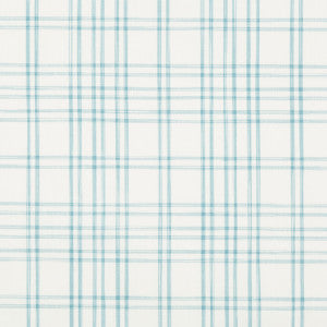 Brunschwig & Fils Fabric Banon Plaid Turquoise