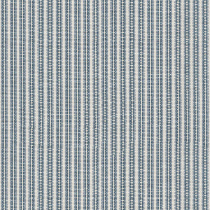 Chamas Stripe Blue by Brunschwig & Fils Fabric Brunschwig & Fils Fabric Chamas Stripe BlueFabric DURANCE COTTON - 75%;LINEN - 25% India </p><p>Repeat: H: 0.25, V: 0 55 - Fabric Carolina -