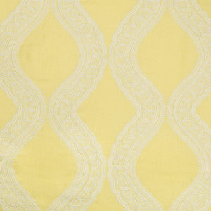 Brunschwig & Fils Fabric Isoline Emb Canary