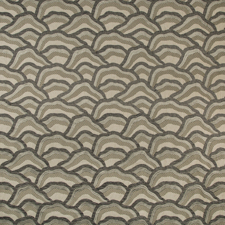 Les Rizieres Emb Silver/Charcoal by Brunschwig & Fils Fabric Brunschwig & Fils Fabric Les Rizieres Emb Silver/CharcoalFabric LES ENSEMBLIERS II LINEN - 52%;RAYON - 48% India </p><p>Repeat: H: 13, V: 15.75 51.5 - Fabric Carolina -
