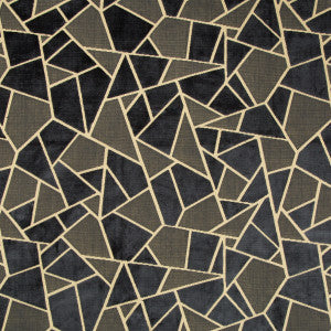 Brunschwig & Fils Fabric La Tortue Velvet Midnight