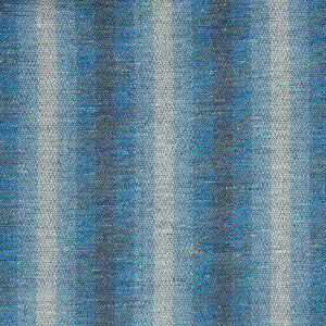 Brunschwig & Fils Fabric Les Ombres Stripe Lapis
