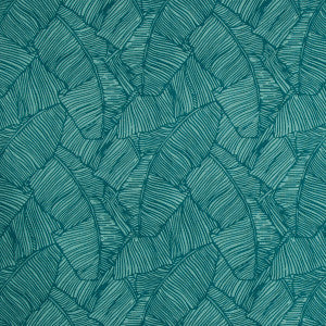 Brunschwig & Fils Fabric Les Palmiers Print Teal