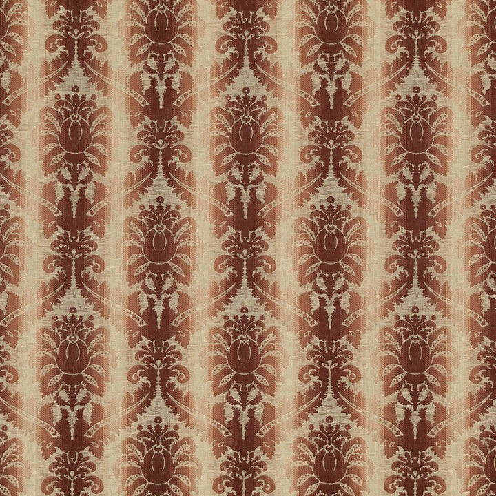 Poivre Damask Red by Brunschwig & Fils Fabric Brunschwig & Fils Fabric Poivre Damask RedFabric CEVENNES COTTON - 36%;LINEN - 35%;VISCOSE - 29% Italy </p><p>Repeat: H: 13.79, V: 18.01368 55.16 - Fabric Carolina -