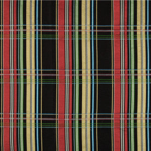 Brunschwig & Fils Fabric La Comelle Plaid Onyx