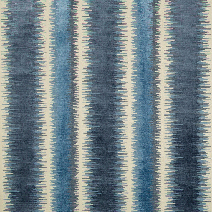 Bromo Velvet Blue by Brunschwig & Fils Fabric Brunschwig & Fils Fabric Bromo Velvet BlueFabric BARET VISCOSE - 56%;COTTON - 44% India </p><p>Repeat: H: 8.88, V: 23 54 - Fabric Carolina -