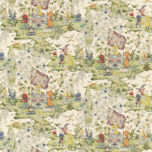 Brunschwig & Fils Fabric Lodi Garden Print Ivory
