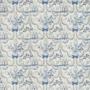Brunschwig & Fils Fabric Bird & Swing Hb Blue