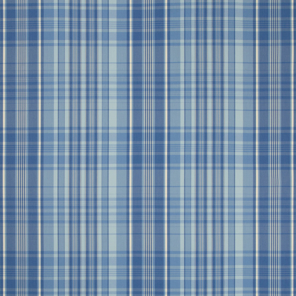 Guernsey Check Blue by Brunschwig & Fils Fabric Brunschwig & Fils Fabric Guernsey Check BlueFabric NORMANT CHECKS AND STRIPES COTTON - 100% India </p><p>Repeat: H: 13.7, V: 13.6 53.5 - Fabric Carolina -