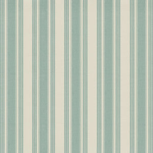 Brunschwig & Fils Fabric Colmar Stripe Aqua