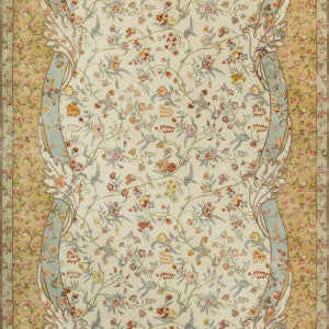 Brunschwig & Fils Fabric Menars Border Ii Meadow