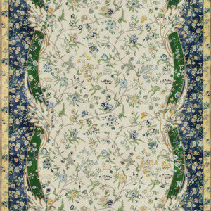 Brunschwig & Fils Fabric Menars Border Ii Marine