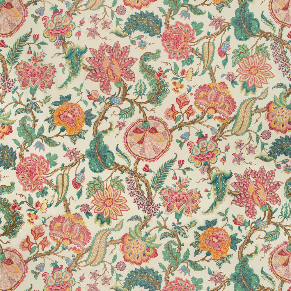 Saranda Print Jewel by Brunschwig & Fils Fabric Brunschwig & Fils Fabric Saranda Print JewelFabric FOLIO FRANCAIS COTTON - 100% United Kingdom </p><p>Repeat: H: 27, V: 47 54 - Fabric Carolina -