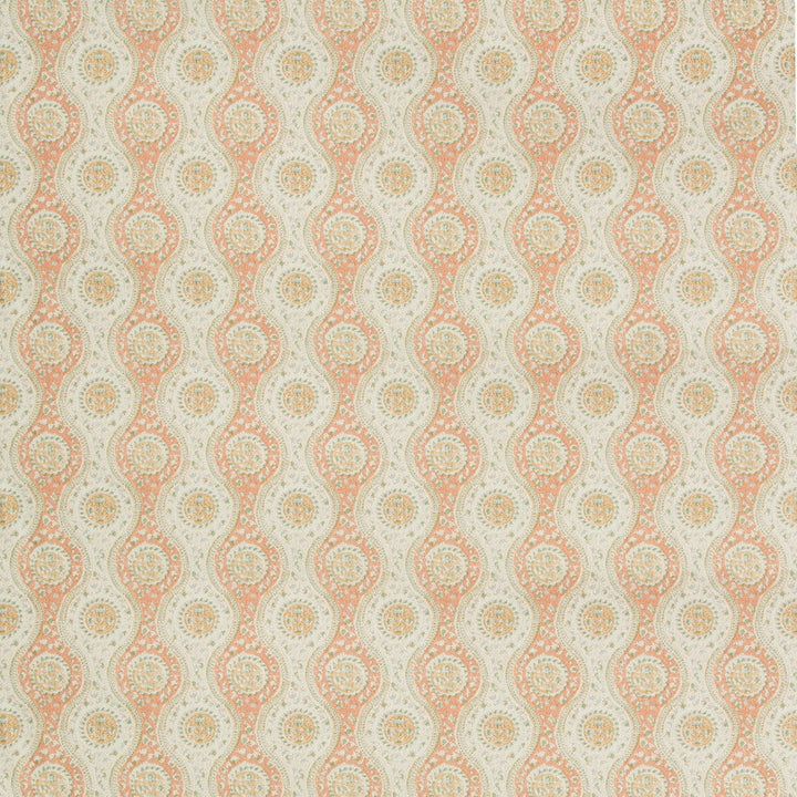 Nadari Print Peach/Gold by Brunschwig & Fils Fabric Brunschwig & Fils Fabric Nadari Print Peach/GoldFabric FOLIO FRANCAIS COTTON - 90%;LINEN - 10% United Kingdom </p><p>Repeat: H: 6.75, V: 7.48 54 - Fabric Carolina -