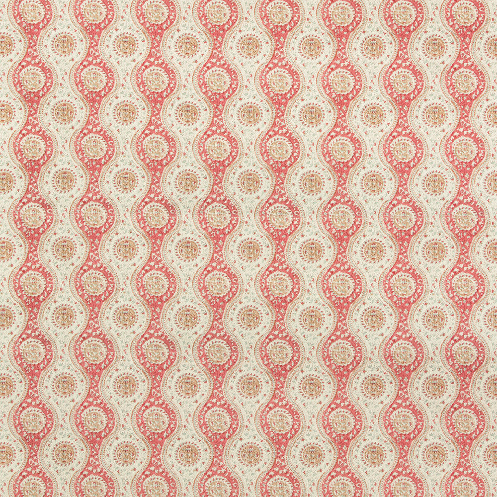 Nadari Print Red/Beige by Brunschwig & Fils Fabric Brunschwig & Fils Fabric Nadari Print Red/BeigeFabric FOLIO FRANCAIS COTTON - 90%;LINEN - 10% United Kingdom </p><p>Repeat: H: 6.75, V: 7.48 54 - Fabric Carolina -