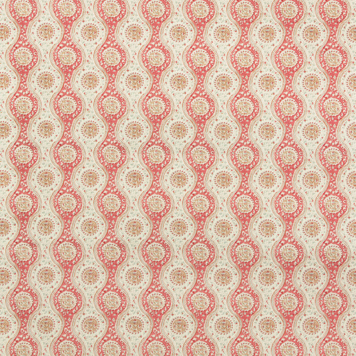 Nadari Print Red/Beige by Brunschwig & Fils Fabric Brunschwig & Fils Fabric Nadari Print Red/BeigeFabric FOLIO FRANCAIS COTTON - 90%;LINEN - 10% United Kingdom </p><p>Repeat: H: 6.75, V: 7.48 54 - Fabric Carolina -