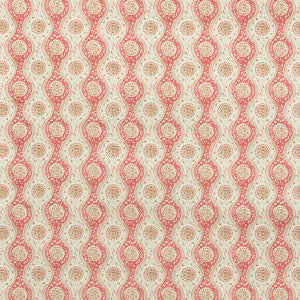 Brunschwig & Fils Fabric Nadari Print Red/Beige