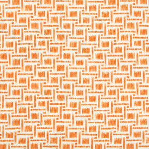 Brunschwig & Fils Fabric Mira Print Orange