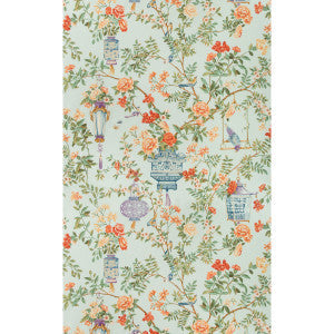 Brunschwig & Fils Fabric Jardin Fleuri Print Opal