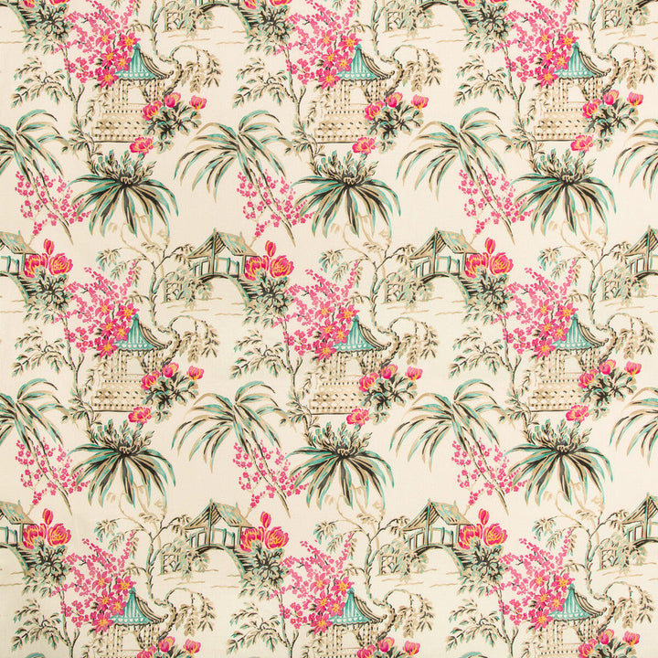 Tongli Print Peony by Brunschwig & Fils Fabric Brunschwig & Fils Fabric Tongli Print PeonyFabric SUMMER PALACE LINEN - 100% United Kingdom </p><p>Repeat: H: 18, V: 22.36 54 - Fabric Carolina -