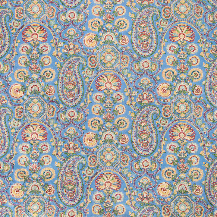 Saraya Print Cornflower by Brunschwig & Fils Fabric Brunschwig & Fils Fabric Saraya Print CornflowerFabric GRAND BAZAAR COTTON - 100% United Kingdom </p><p>Repeat: H: 18, V: 24.89 54 - Fabric Carolina -