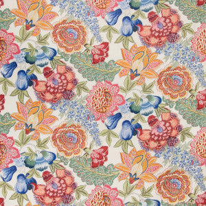 Brunschwig & Fils Fabric Karabali Print Jewel