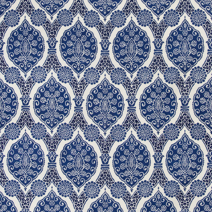 Sufera Print Indigo by Brunschwig & Fils Fabric Brunschwig & Fils Fabric Sufera Print IndigoFabric GRAND BAZAAR FLAX - 100% Italy </p><p>Repeat: H: 13.39, V: 28.74 53.94 - Fabric Carolina -