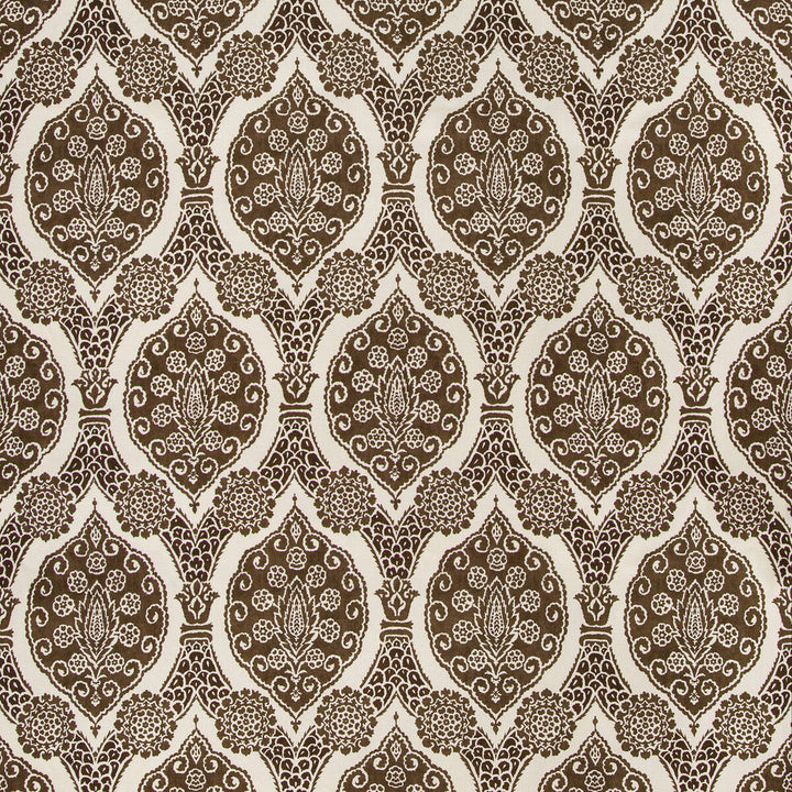 Sufera Print Chocolate by Brunschwig & Fils Fabric Brunschwig & Fils Fabric Sufera Print ChocolateFabric GRAND BAZAAR FLAX - 100% Italy </p><p>Repeat: H: 13.39, V: 28.74 53.94 - Fabric Carolina -