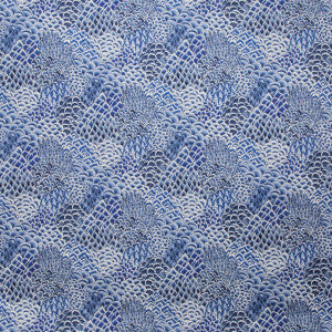 Brunschwig & Fils Fabric Katibi Print Blue